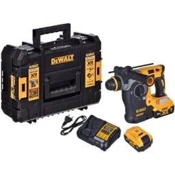 Перфоратор акумуляторний DeWalt SDS PLUS 18В акб 2х5А·год 2.1Дж 0-1100об/хв 0-4600уд/хв 3 режими ЗП, кейс TSTAK, 2.5кг