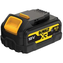 Акумулятор DeWalt 18В XR Li-lon GFN блок - Glass Filled Nylon 5А·год 0.72кг