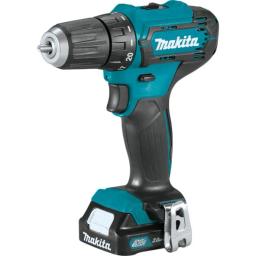 Шурупокрут-дриль акумуляторний Makita DF333DWAE 10.8В 2х2А·год 14·30Нм 0-450·0-1700об/хв 1.1кг