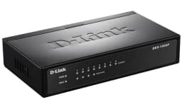 Комутатор D-Link DES-1008P 8xFE (4xFE PoE, 4xFE), 52W