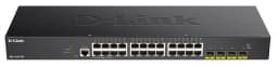 Комутатор D-Link DGS-1250-28X 24xGE, 4xSFP+, WebSmart