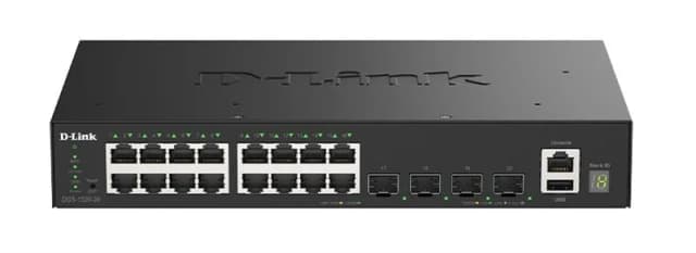 Комутатор D-Link DGS-1530-20 16xGE, 4xSFP+ Керований. L2+
