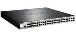 Комутатор D-Link DGS-1210-52MP/ME 48xGE PoE, 4xSFP MetroEthernet