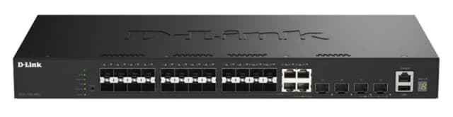 Комутатор D-Link DGS-1530-28SC 20xSFP, 4xSFP+/10GE, Керований, L2+