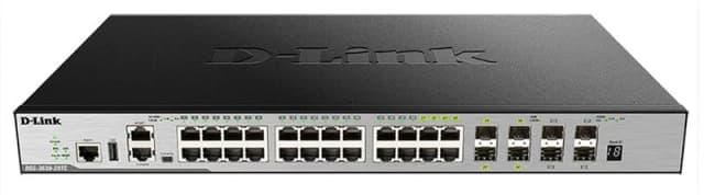 Комутатор D-Link DGS-3630-28TC 20xGE, 4xGE/SFP, 4xSFP+, L3