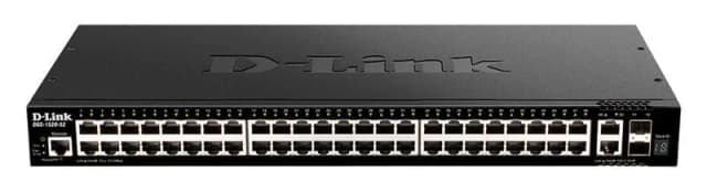 Комутатор D-Link DGS-1520-52 48xGE, 2x10GE, 2xSFP+, Керований, L2+