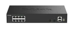 Комутатор D-Link DGS-1530-10 8xGE, 2xSFP+ Керований. L2+