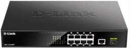 Комутатор D-Link DGS-1010MP 9xGE PoE, 1xSFP, 125W