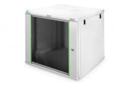 Шафа DIGITUS 19", 9U, Wall Mounting Dynamic Basic, 600x600 мм, 60кг максимально, сіра