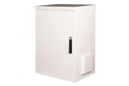 Шафа DIGITUS 19", 16U, вулична, металеві двері, 600x450 мм, 100кг максимально, IP55, сіра