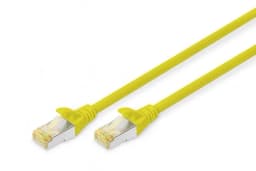 Патч-корд DIGITUS CAT 6a S-FTP, 0,25м, AWG 26/7, Cu, LSZH, жовтий