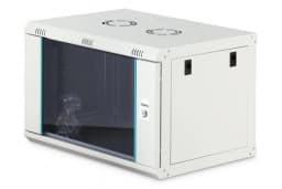 Шафа DIGITUS 19", 7U, Wall Mounting Dynamic-N, 600x450 мм, 60кг максимально, розібрана, сіра