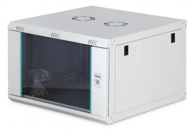 Шафа DIGITUS 19", 7U, Wall Mounting Dynamic-N, 600x600 мм, 60кг максимально, розібрана, сіра