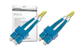 Патч-корд волоконно-оптичний DIGITUS SC/UPC-SC/UPC, 9/125, SM, OS2, duplex, 1м