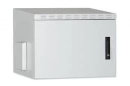 Шафа DIGITUS 19", 7U, вулична, металеві двері, 600x600 мм, 100кг максимально, IP55, сіра