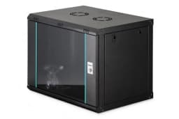 Шафа DIGITUS 19", 9U, Wall Mounting Dynamic-N, 600x450 мм, 60кг максимально, розібрана, чорна