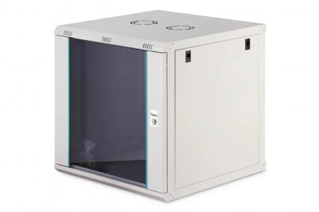 Шафа DIGITUS 19", 12U, Wall Mounting Dynamic-N, 600x600 мм, 60кг максимально, розібрана, сіра
