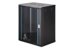 Шафа DIGITUS 19", 16U, Wall Mounting Dynamic-N, 600x450 мм, 60кг максимально, розібрана, чорна