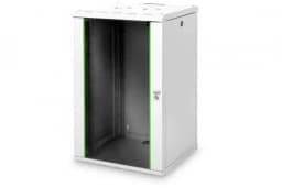 Шафа DIGITUS 19", 20U, Wall Mounting Unique, 600x600 мм, 100кг максимально, сіра