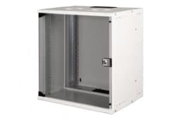 Шафа DIGITUS 19", 12U, SOHO PRO, скляні двері, 540x400 мм, 60кг максимально, сіра