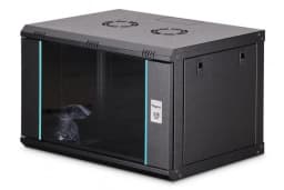 Шафа DIGITUS 19", 7U, Wall Mounting Dynamic-N, 600x450 мм, 60кг максимально, розібрана, чорна