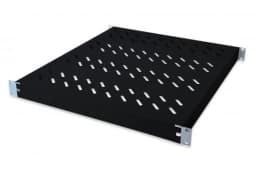 Полиця DIGITUS 19", 1U, регульована, 500мм, чорна