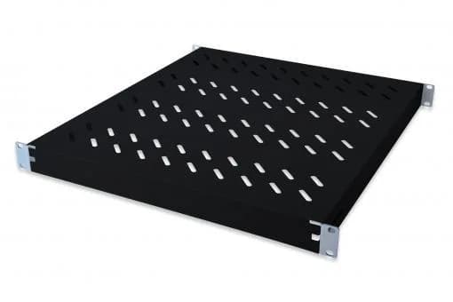 Полиця DIGITUS 19", 1U, регульована, 500мм, чорна