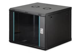 Шафа DIGITUS 19", 9U, Wall Mounting Dynamic-N, 600x600 мм, 60кг максимально, розібрана, чорна