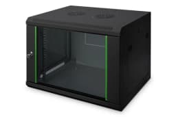Шафа DIGITUS 19", 12U, Wall Mounting Dynamic Basic, 600x450 мм, 60кг максимально, чорна