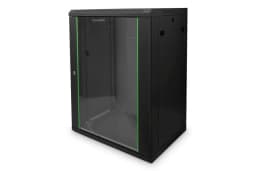 Шафа DIGITUS 19", 16U, Wall Mounting Dynamic Basic, 600x450 мм, 60кг максимально, чорна