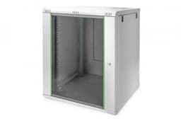 Шафа DIGITUS 19", 16U, Wall Mounting Dynamic Basic, 600x600 мм, 60кг максимально, сіра