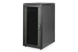 Шафа DIGITUS 19", 22U, Network Unique, 600x800 мм, 800кг максимально, чорна