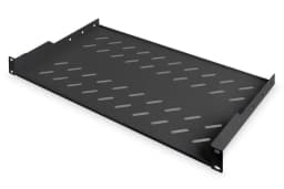 Полиця DIGITUS 19", 1U, консольна, 250мм, чорна