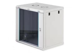 Шафа DIGITUS 19", 12U, Wall Mounting Dynamic-N, 600x450 мм, 60кг максимально, розібрана, сіра