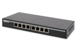 Комутатор DIGITUS 8 Port Gigabit PoE Switch 135W Unmanaged