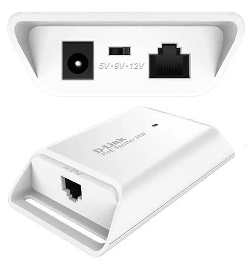PoE-Сплiттер D-Link DPE-301GS 1xGE PD, 1xGE, 30Вт
