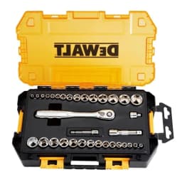 Набір головок DeWALT, 1/4", 3/8" кейс, 34шт