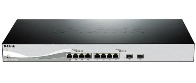 Комутатор D-Link DXS-1210-10TS/E 8x10GE, 2xSFP+, L2+