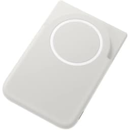 Акумулятор портативний літій-іонний Samsung Magnet Wireless Battery Pack 5000мА•год, 20Вт PD/Qi2 15Вт, сірий світлий