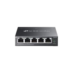 Комутатор TP-LINK ES205GP 5xGE (4xPoE), 65.2Вт, WebSmart