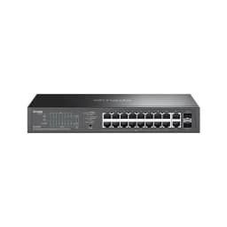 Комутатор TP-LINK ES220GP 18xGE (16xPoE), 250W, 2xSFP, WebSmart
