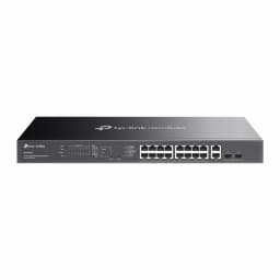 Комутатор TP-LINK Switch ES220GMP 20xGE (16xPoE), 250Вт, 2xSFP, WebSmart