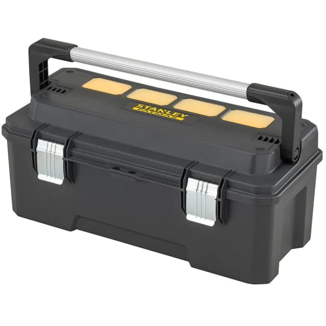 Ящик для інструменту Stanley FatMax Cantiliver Pro, алюмінієве руків'я, 27.5х66х30см, пластик, IP54