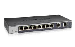 Комутатор NETGEAR GS110EMX 8xGE, 2x10GE, WebSmart