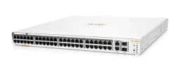 Комутатор HPE Aruba Instant On 1960, 48xGE, 40xPoE Class4, 8xPoE Class6 600W, 2хSFP+, 2х10GE ports, 4xStackable, LT Warranty