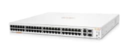 Комутатор HPE Aruba Instant On 1960, 48xGE, 2хSFP+, 2х10GE ports, 4xStackable, LT Warranty