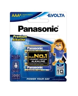 Батарейка Panasonic Evolta лужна AAA блістер, 4 шт.
