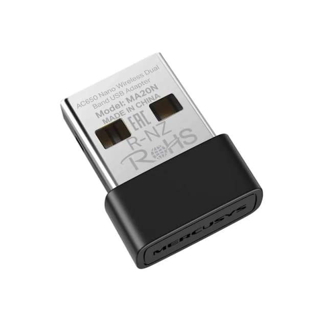 Адаптер WiFi MERCUSYS MA20 AC650, USB