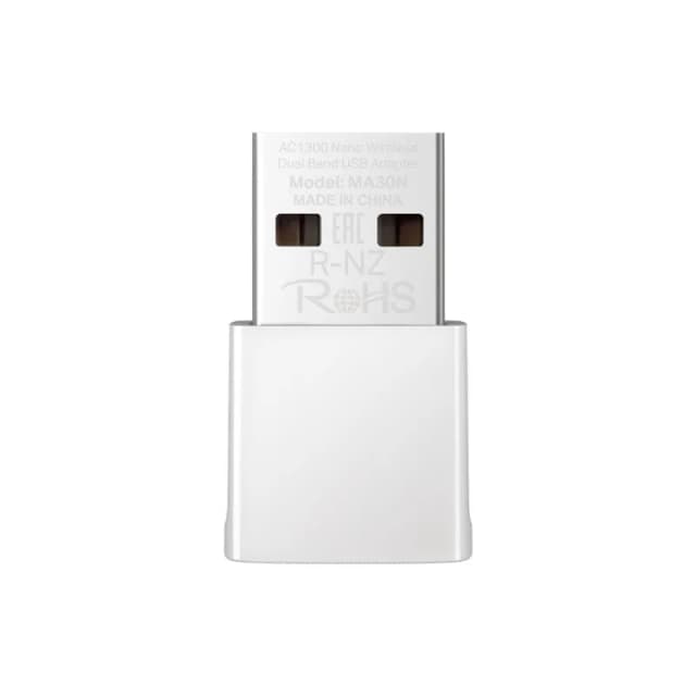 Адаптер WiFi MERCUSYS MA30N AC1300, USB