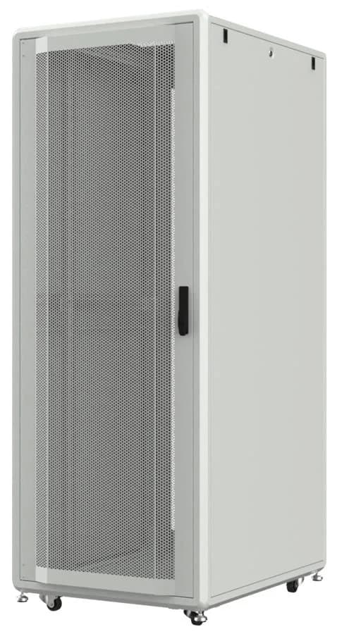 Шафа MIRSAN 19", 46U, GTS, перфорація 63%, 600x1000 мм, максимально 2000 кг, сіра